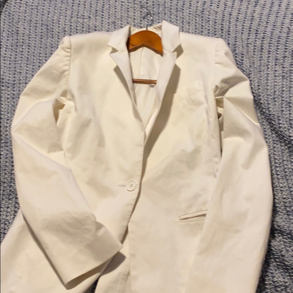 White Blazer